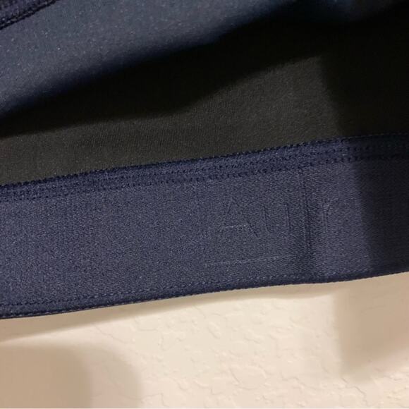 AUrum Activewear Navy Blue Hermosa Sports Bra in Total Eclipse - Picture 5 of 15